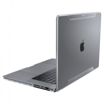 Carcasa pentru Macbook Pro 14" (2021 / 2022 / 2023) - Spigen Thin Fit - Crystal Clear - Img 2