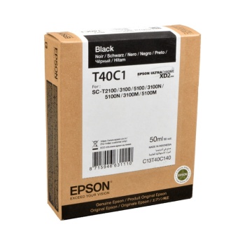 Cartus imprimanta Epson OEM T40C B inkjet original C13T40C140, black