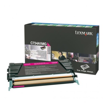 Cartus imprimanta Lexmark OEM C734 M Laser toner original C734A1MG, magenta, 6000 pagini