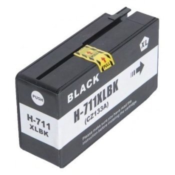 Cartus imprimanta pt HP 711 (CZ133A) HP711 BK Inkjet cerneala