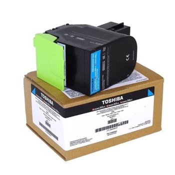 Cartus imprimanta TOSHIBA OEM T-FC338EC Laser toner original 6B000000920,T-FC338EC-R, cyan, 6000 pagini