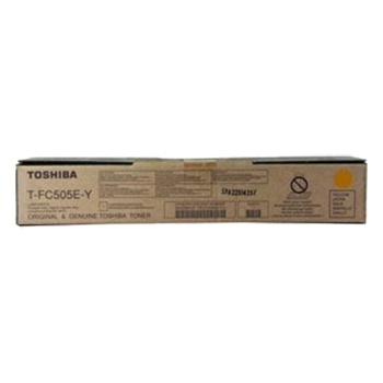 Cartus imprimanta TOSHIBA OEM T-FC505EY Laser toner original 6AJ00000147,6AJ00000211,6AJ00000293,T-FC505EY, yellow, 33600 pagini