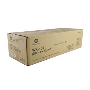 Cutie container toner rezidual Konica Minolta OEM WX-104 Waste Box originala A7XWWY2, WX-104, , pagini