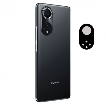 Folie Camera pentru Huawei nova 9 - Mocolo Silk HD PRO Camera Glass - Black - Img 3