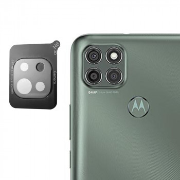 Folie Camera pentru Motorola Moto G9 Power - Mocolo Silk HD PRO Camera Glass - Black - Img 1