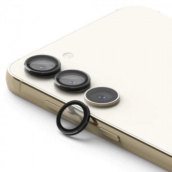 Folie Camera pentru Samsung Galaxy S23 / S23 Plus - Ringke Camera Lens Frame Glass - Black - Img 1