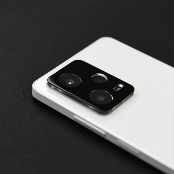 Folie Camera pentru Xiaomi Redmi Note 12 5G / Poco X5 - Techsuit Full Camera Glass - Black - Img 2