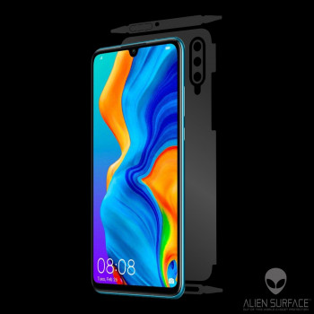 Folie protectie telefon Huawei P30 Lite / P30 lite New Edition - Alien Surface Screen+Edges+Back - Transparent - Img 3