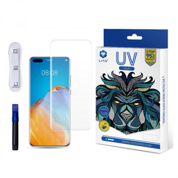 Folie protectie telefon Huawei P40 Pro / P40 Pro Plus - Lito 3D UV Glass - Transparent