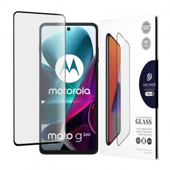 Folie protectie telefon Motorola Moto G200 5G / Edge S30 5G - Dux Ducis Tempered Glass - Black