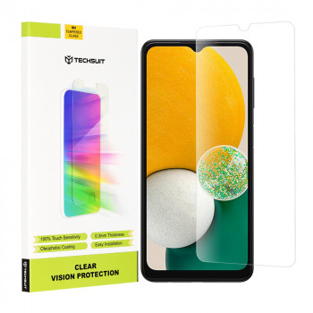 Folie protectie telefon Samsung Galaxy A13 5G / A04S / A04 - Techsuit Clear Vision Glass - Transparent