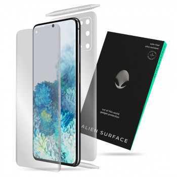 Folie protectie telefon Samsung Galaxy S20 4G / S20 5G - Alien Surface Screen+Edges+Back - Transparent