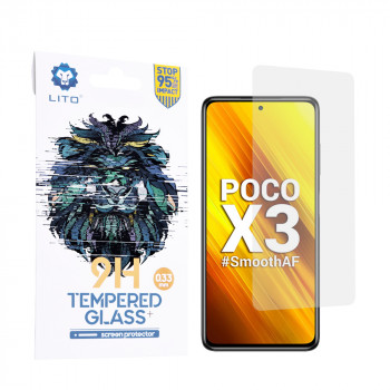Folie telefon Xiaomi Poco X3 / Poco X3 NFC / Poco X3 Pro - Lito 2.5D Classic Glass - Clear - Img 1