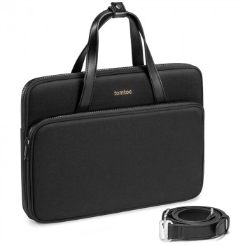 Geanta Rezistenta la Apa pentru Laptop, 14" - Tomtoc (A12D3D1) - Black - Img 2