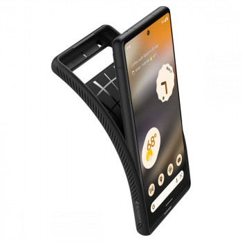 Husa telefon Google Pixel 6a - Spigen Liquid Air - Matte Black - Img 4