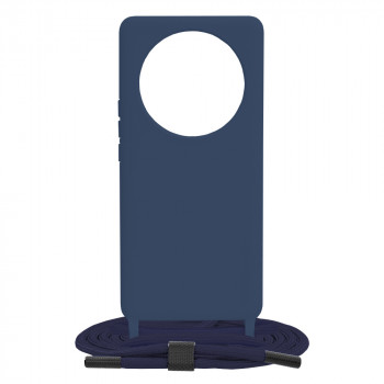 Husa telefon Honor Magic5 Lite - Techsuit Crossbody Lanyard - Blue