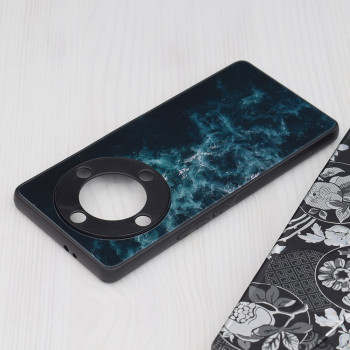 Husa telefon Honor Magic5 Lite - Techsuit Glaze Series - Blue Nebula - Img 4