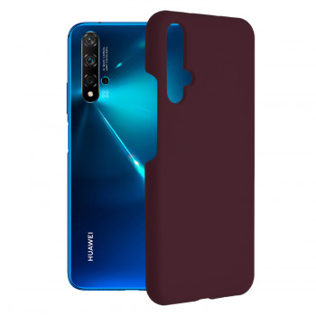 Husa telefon Huawei nova 5T / Honor 20 - Techsuit Soft Edge Silicone - Plum Violet - Img 1