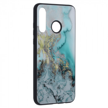 Husa telefon Huawei P30 lite / P30 lite New Edition - Techsuit Glaze Series - Blue Ocean - Img 2