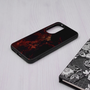 Husa telefon Huawei P50 - Techsuit Glaze Series - Red Nebula - Img 4