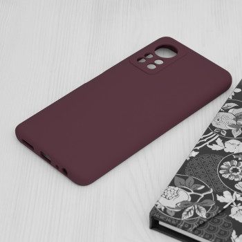 Husa telefon Infinix Hot 11s NFC - Techsuit Soft Edge Silicone - Plum Violet - Img 3