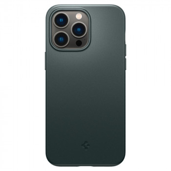 Husa telefon iPhone 14 Pro Max - Spigen Thin Fit - Abyss Green - Img 4