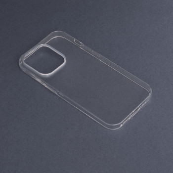 Husa telefon iPhone 14 Pro - Techsuit Clear Silicone - Transparenta - Img 2