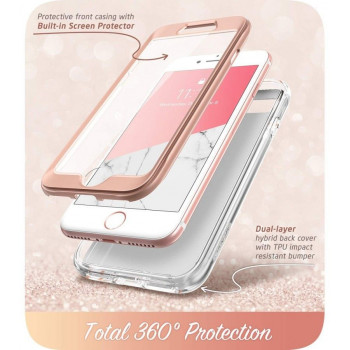 Husa telefon iPhone 7 / 8 / SE 2, SE 2020 / SE 3, SE 2022 - I-Blason Cosmo - Marble - Img 2