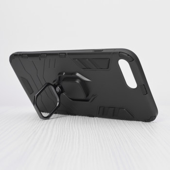 Husa telefon iPhone 7 Plus / 8 Plus - Techsuit Silicone Shield - Black - Img 2