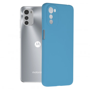 Husa telefon Motorola Moto E32 / E32s - Techsuit Soft Edge Silicone - Denim Blue