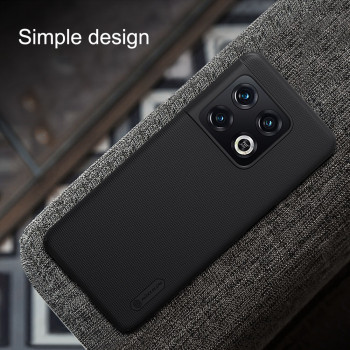 Husa telefon OnePlus 10 Pro - Nillkin Super Frosted Shield - Black - Img 4