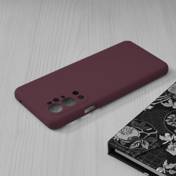 Husa telefon OnePlus 9 Pro - Techsuit Soft Edge Silicone - Plum Violet - Img 4