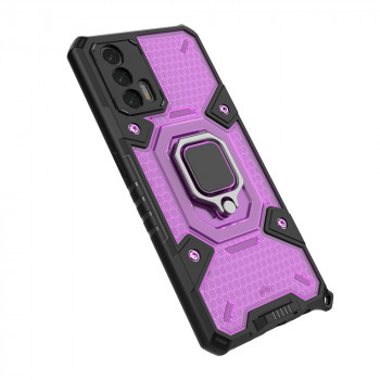 Husa telefon Realme GT 5G - Techsuit Honeycomb Armor - Rose -Violet - Img 4