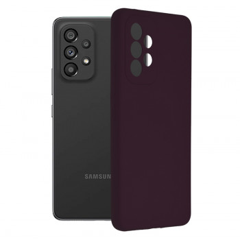 Husa telefon Samsung Galaxy A53 5G - Techsuit Soft Edge Silicone - Plum Violet - Img 1