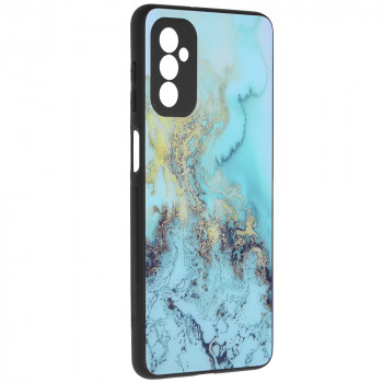 Husa telefon Samsung Galaxy M52 5G - Techsuit Glaze Series - Blue Ocean - Img 2