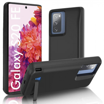 Husa telefon Samsung Galaxy S20 FE 4G / S20 FE 5G cu Baterie de 5000mAh - Techsuit Power Pro - Black