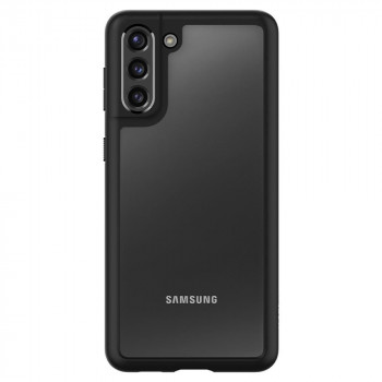 Husa telefon Samsung Galaxy S21 5G - Spigen Ultra Hybrid - Matte Black - Img 2
