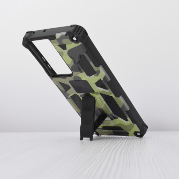 Husa telefon Samsung Galaxy S21 Ultra 5G - Techsuit Blazor Series - Camo Lime - Img 3