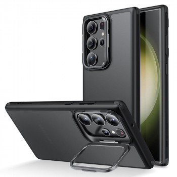 Husa telefon Samsung Galaxy S23 Ultra - ESR Classic Kickstand - Frosted Black