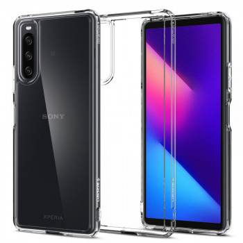 Husa telefon Sony Xperia 10 IV - Spigen Ultra Hybrid - Crystal Clear