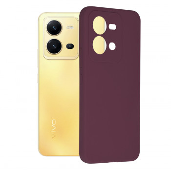 Husa telefon Vivo X80 Lite - Techsuit Soft Edge Silicone - Plum Violet