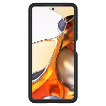 Husa telefon Xiaomi 11T / 11T Pro - Spigen Tough Armor - Black - Img 3