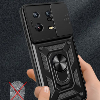 Husa telefon Xiaomi 13 Pro - Techsuit CamShield Series - Black - Img 3