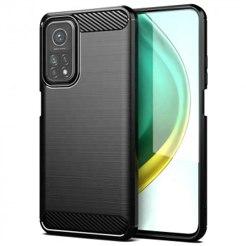 Husa telefon Xiaomi Mi 10T 5G / Mi 10T Pro 5G - Techsuit Carbon Silicone - Black