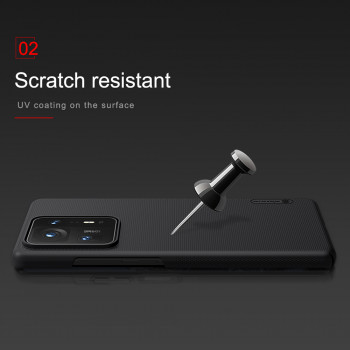 Husa telefon Xiaomi Mix 4 - Nillkin Super Frosted Shield - Blue - Img 4
