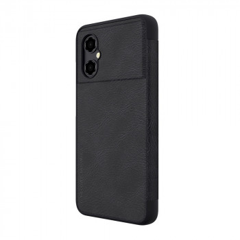 Husa telefon Xiaomi Poco M4 5G - Nillkin QIN Leather Case - Black - Img 2
