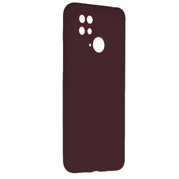 Husa telefon Xiaomi Redmi 10C - Techsuit Soft Edge Silicone - Plum Violet - Img 4