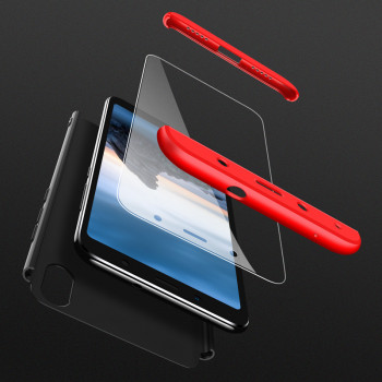 Husa telefon Xiaomi Redmi 9A / Redmi 9AT + Folie - GKK 360 - Black - Img 4