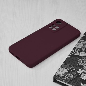 Husa telefon Xiaomi Redmi Note 11 Pro+ 5G - Techsuit Soft Edge Silicone - Plum Violet - Img 3