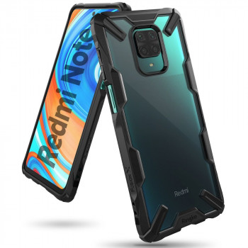 Husa telefon Xiaomi Redmi Note 9S / Note 9 Pro / Note 9 Pro Max - Ringke Fusion X Design - Black - Img 1